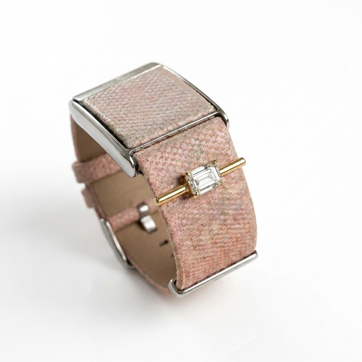 Luxury Fitness Band Accent Minimal Stone Charms Whoop For You