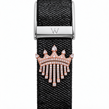 Tiara Fringe WHOOP charm – moissanite / lab-grown diamond strap charm for WHOOP 5.0 by Zius Jewels